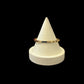 Gold CZ Studded Hinged Bangle Bracelet